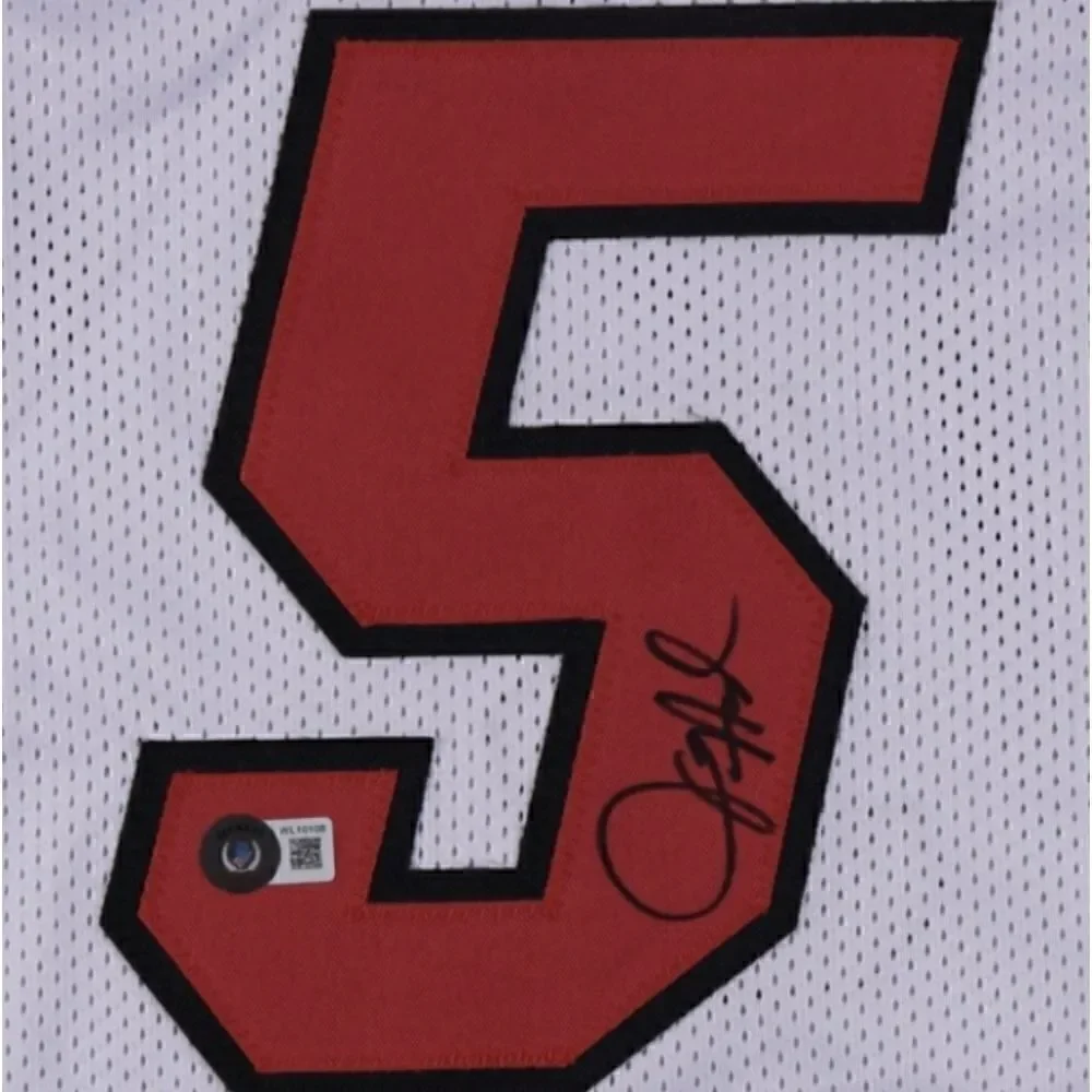 Juwan Howard Miami Heat Autographed Jersey...